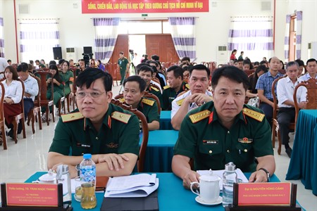 HỘI NGHỊ LIÊN KẾT GIÁO DỤC QUỐC PHÒNG VÀ AN NINH NĂM HỌC 2025 – 2026 TẠI ĐỊA ĐẠO CỦ CHI