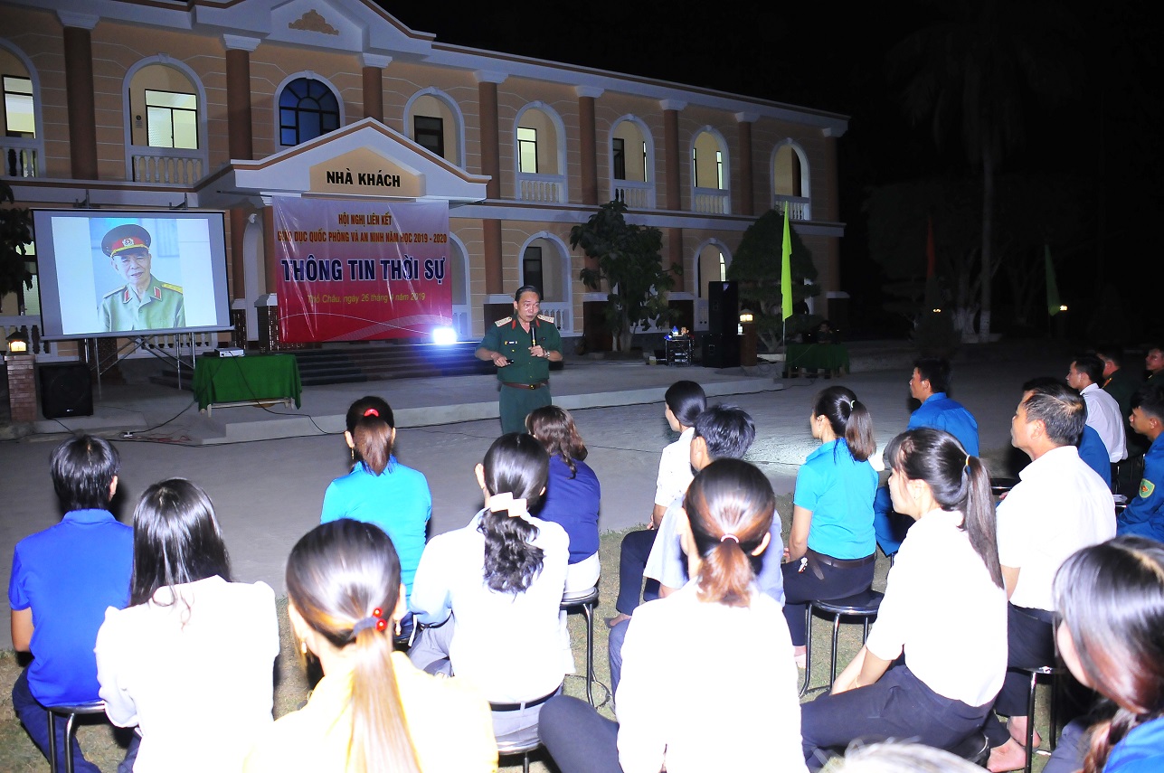 Hội Nghị Liên Kết Giáo Dục Quốc Phòng Và An Ninh Năm Học 2019 – 2020 Tại Xã Đảo Thổ Châu