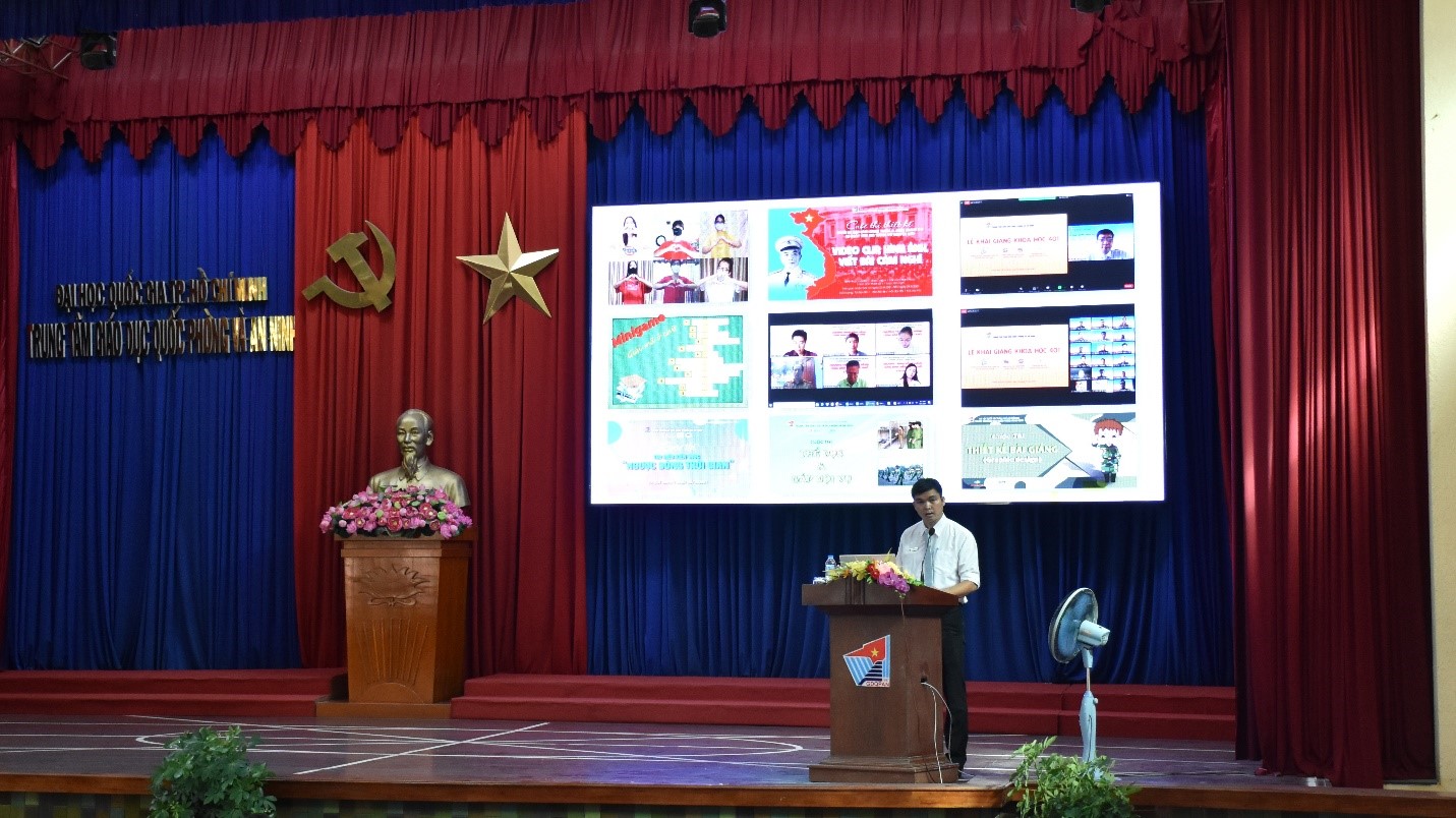 Sáng ngày 29/12/2021, Đảng ủy Trung tâm Giáo dục Quốc phòng và An ninh đã tổ chức Hội nghị Đảng bộ Trung tâm Giáo dục Quốc phòng và An ninh năm 2021.