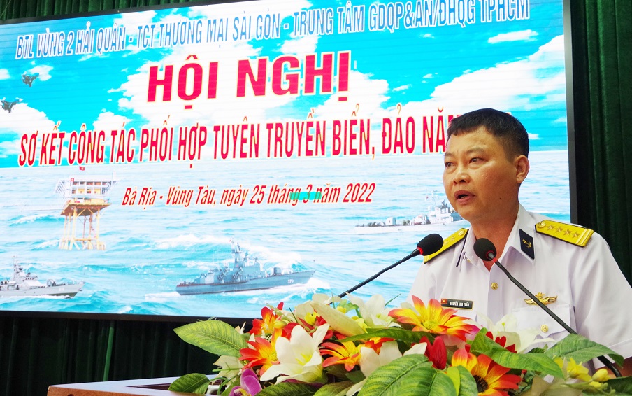 Sơ kết 1 năm phối hợp tuyên truyền biển, đảo