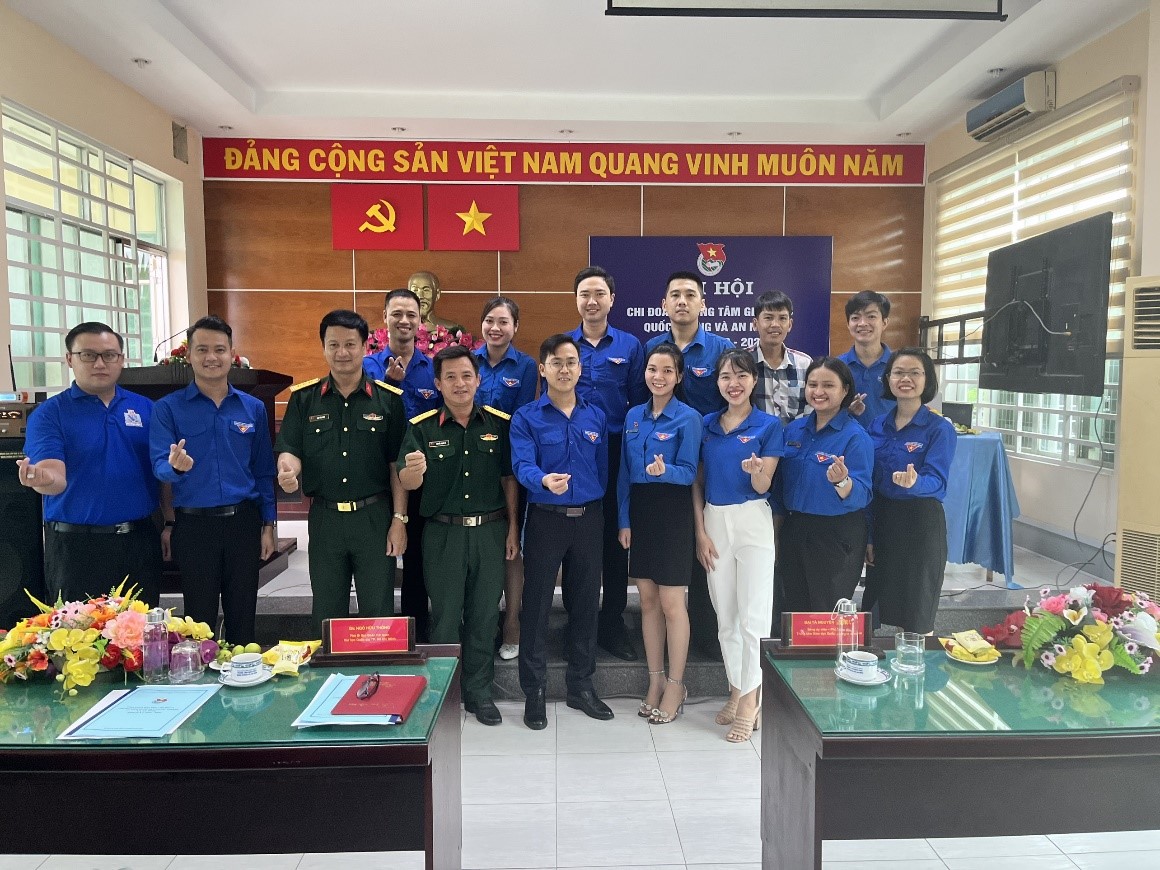Đại hội Chi đoàn Trung tâm Giáo dục Quốc phòng và An ninh nhiệm kỳ 2022-2024