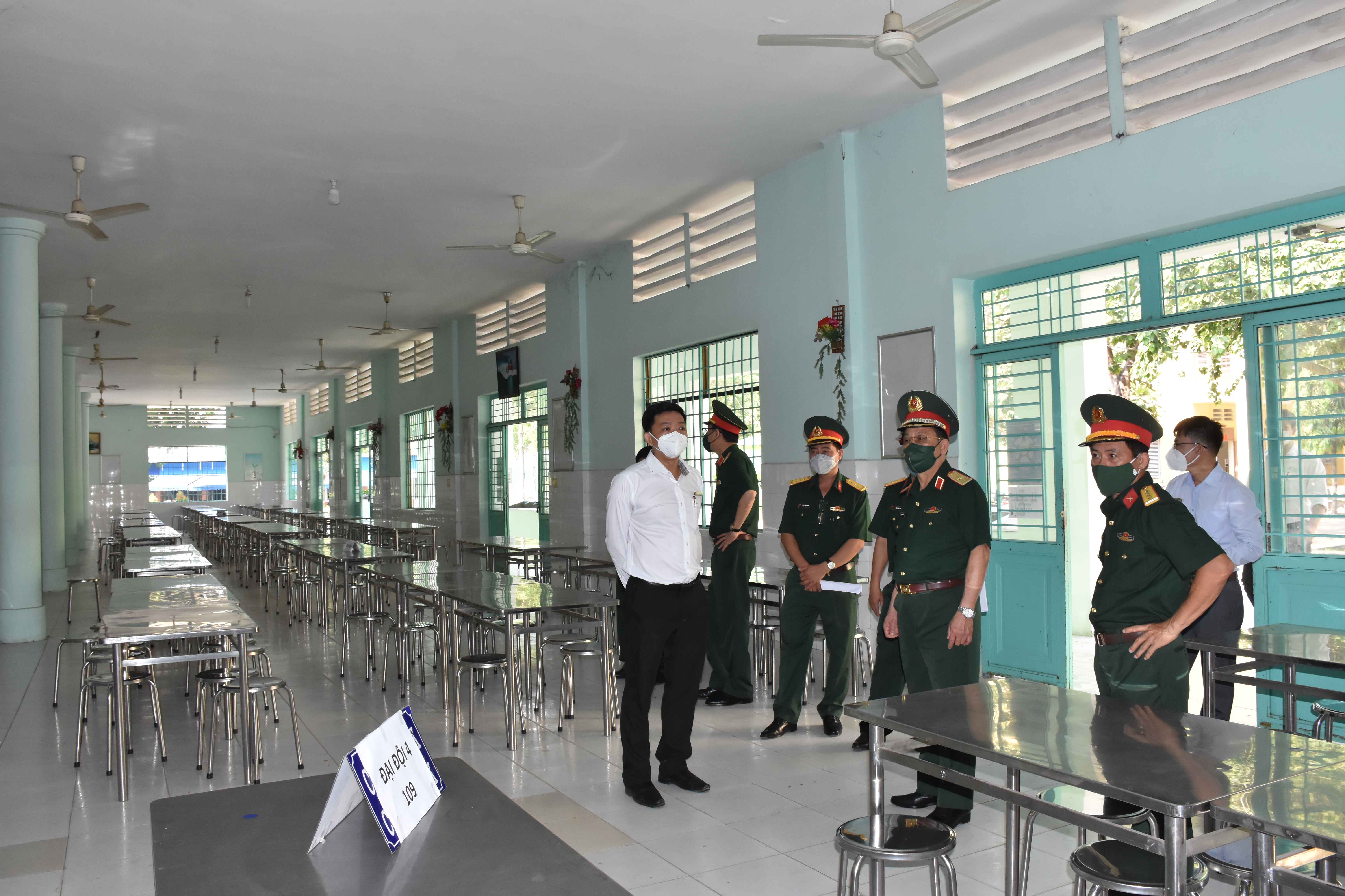 Cơ quan thường trực Hội đồng Giáo dục Quốc phòng và An ninh Trung Ương Kiểm tra tại Trung tâm GDQPAN ĐHQG-HCM