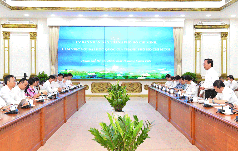 TPHCM và Đại học Quốc gia TPHCM hợp tác, hỗ trợ cùng phát triển