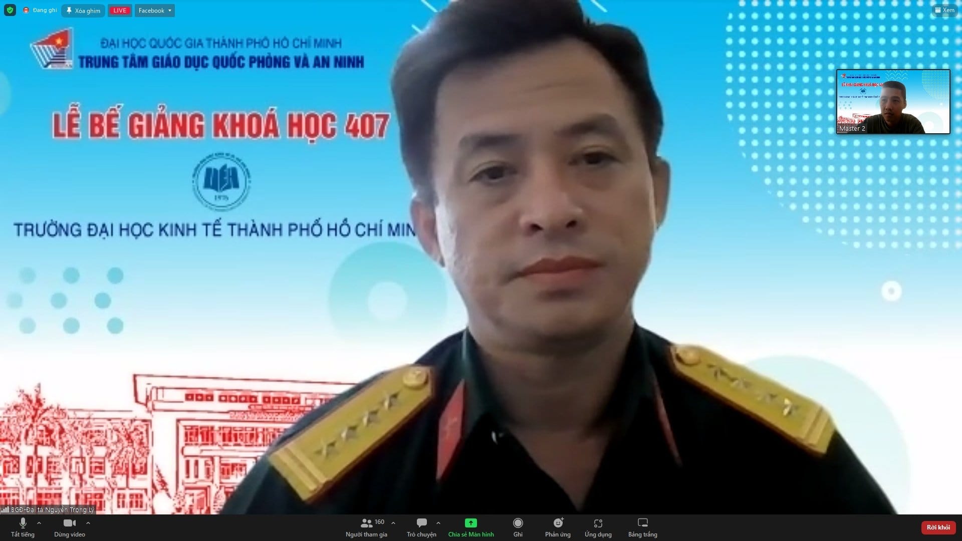 Bế giảng Khoá 407 Trường Đại học Kinh tế Thành phố Hồ Chí Minh