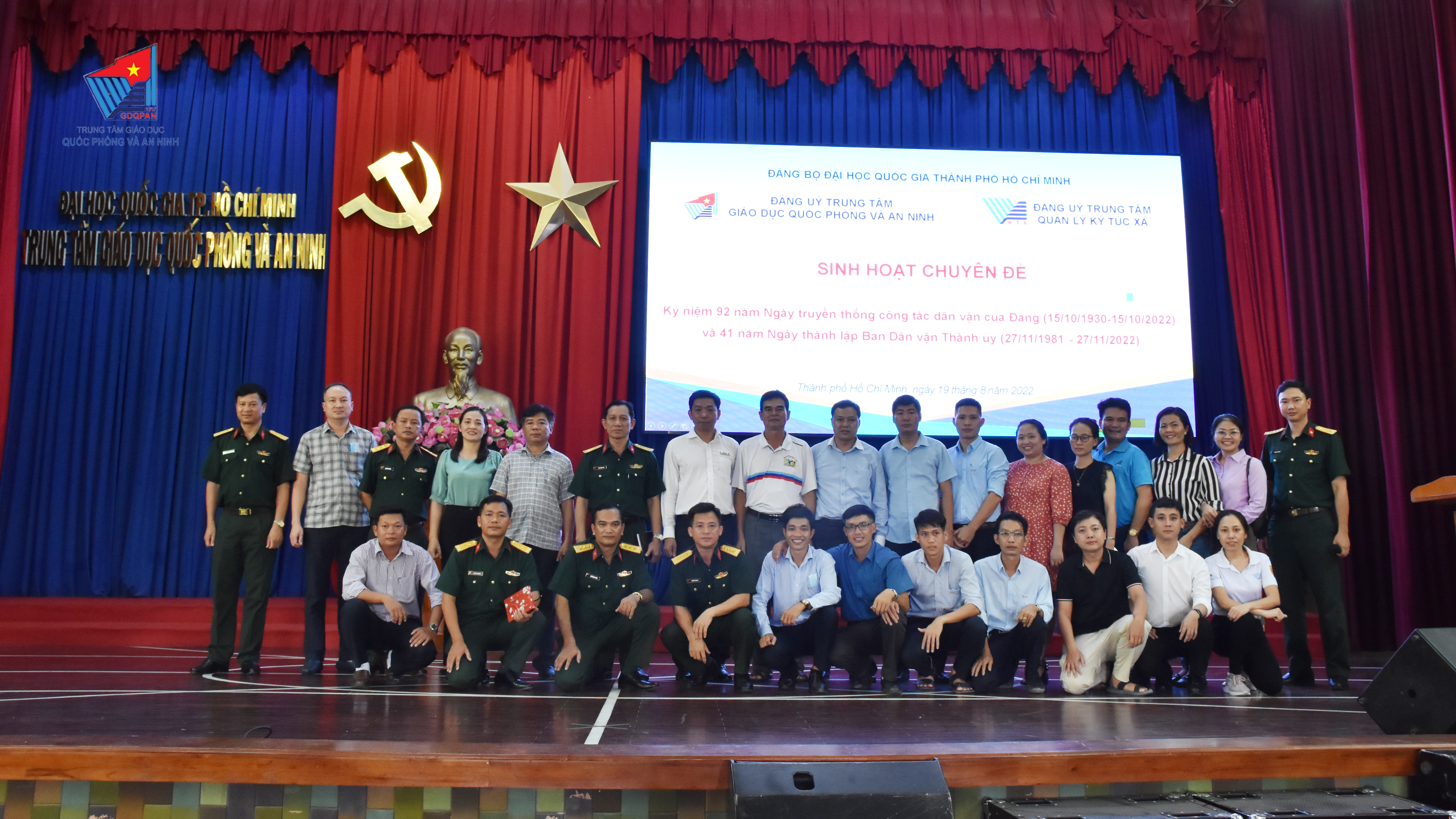 Sinh hoạt chuyên đề tư tưởng Hồ Chí Minh với công tác dân vận