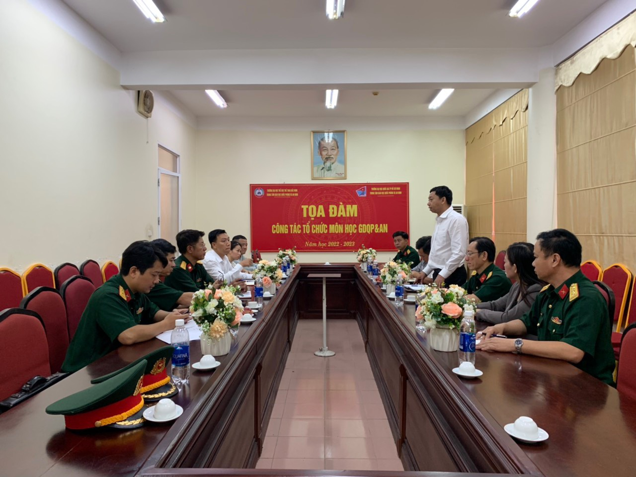Trao đổi, học tập kinh nghiệm với một số Trung tâm Giáo dục Quốc phòng và An ninh phía Bắc