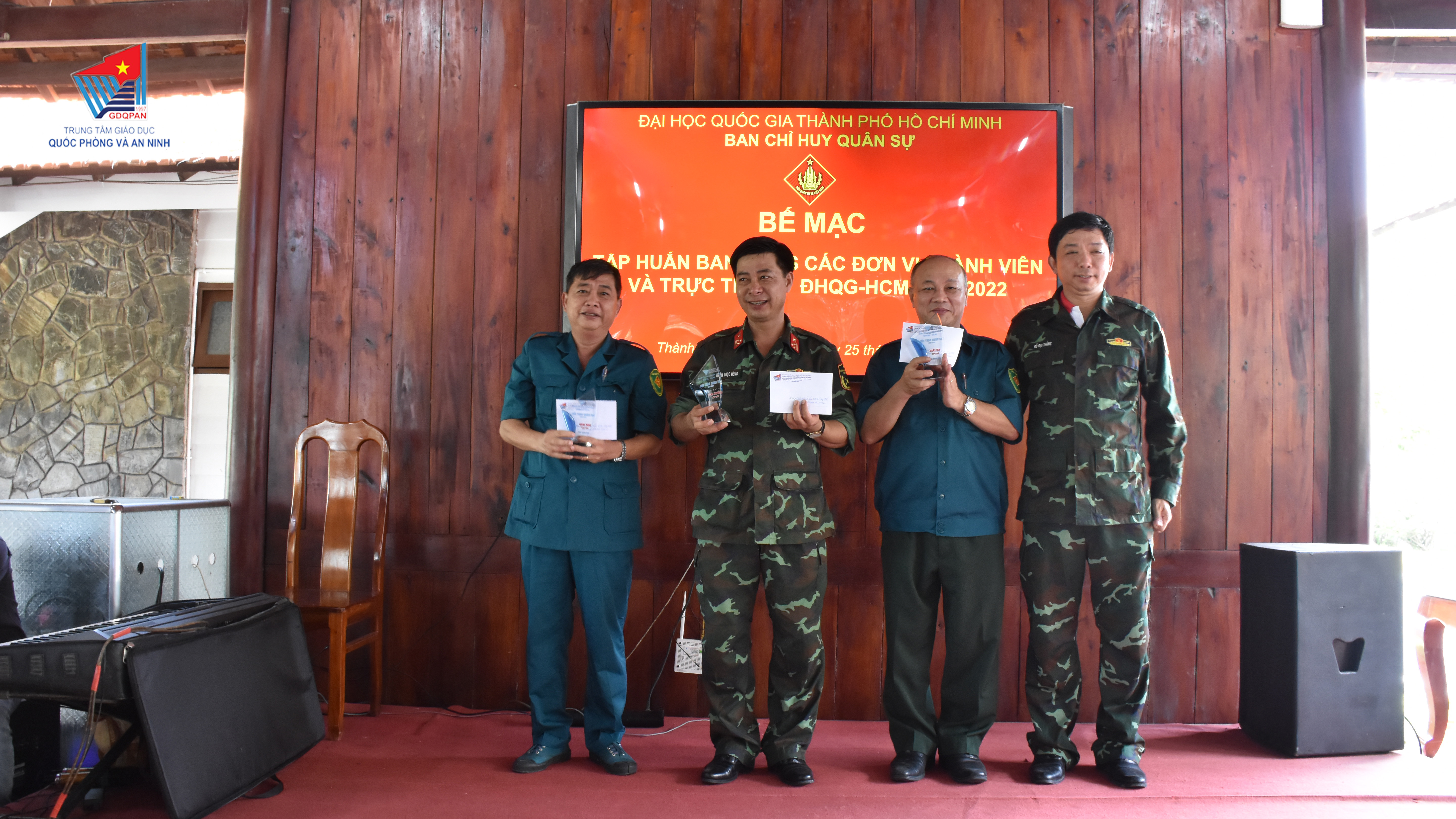 Ban Chi huy Quân sự Đại học Quốc gia Thành phố Hồ Chí Minh tổ chức Hội thao quân sự năm 2022