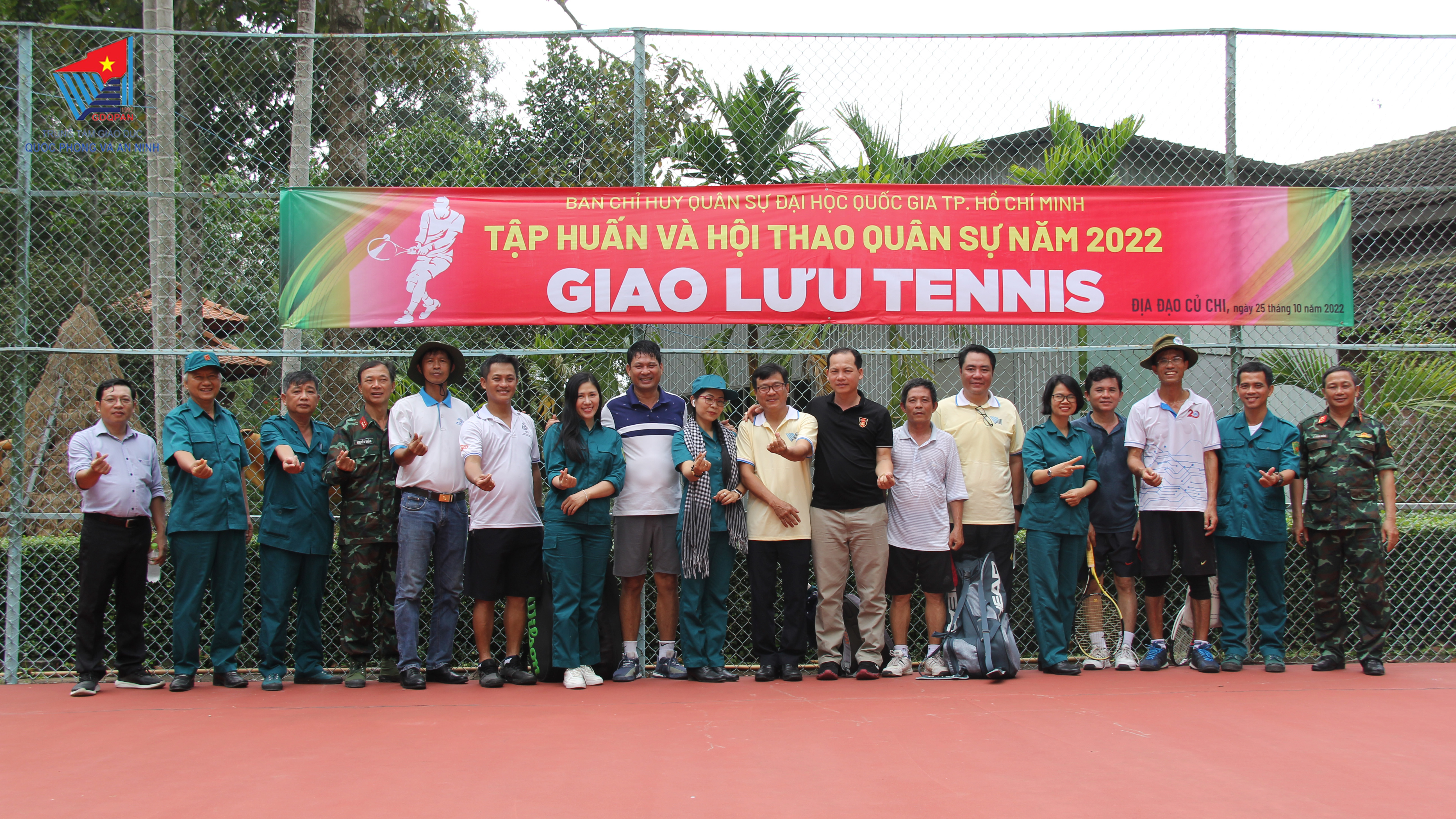 Ban Chi huy Quân sự Đại học Quốc gia Thành phố Hồ Chí Minh tổ chức Hội thao quân sự năm 2022