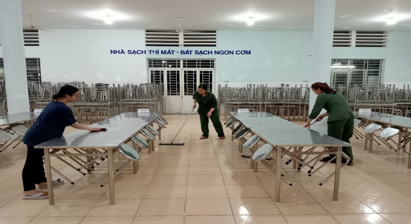 TRẢI NGHIỆM NẾP SỐNG QUÂN ĐỘI CỦA SINH VIÊN KHÓA 417