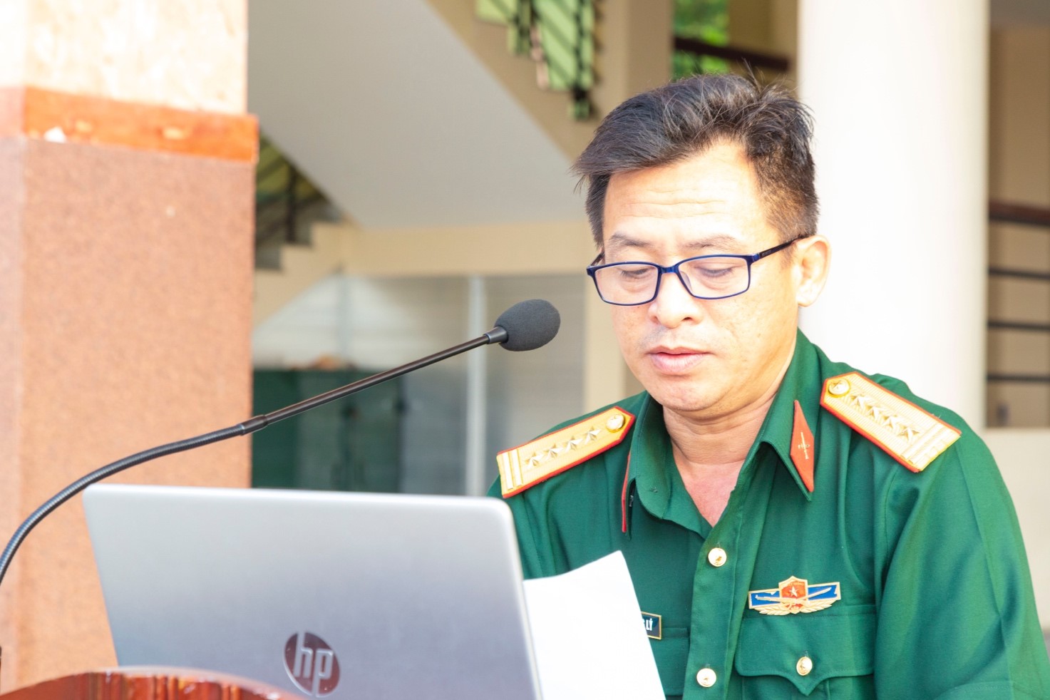 Khai giảng khoá học Giáo dục Quốc phòng và An ninh Khoá 419