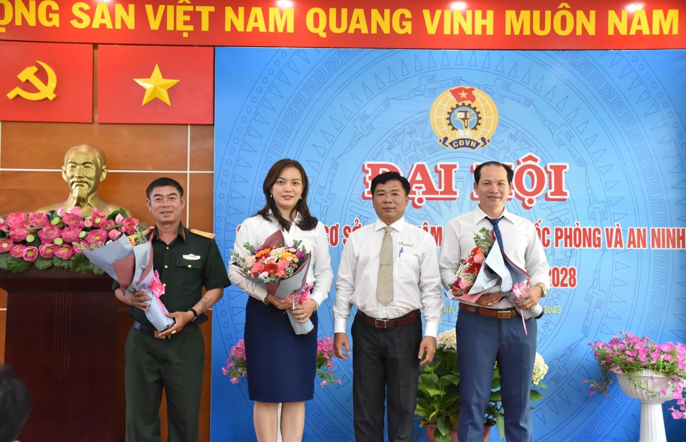 Đại hội Công đoàn Trung tâm Giáo dục Quốc phòng và An ninh Đại học Quốc gia TP.HCM thành công tốt đẹp