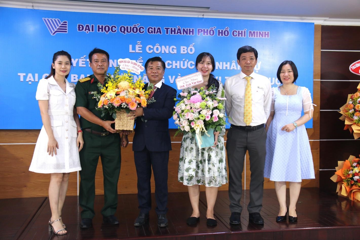 Trung tâm Giáo dục Quốc phòng và An ninh ĐHQG-HCM có tân Phó Giám đốc