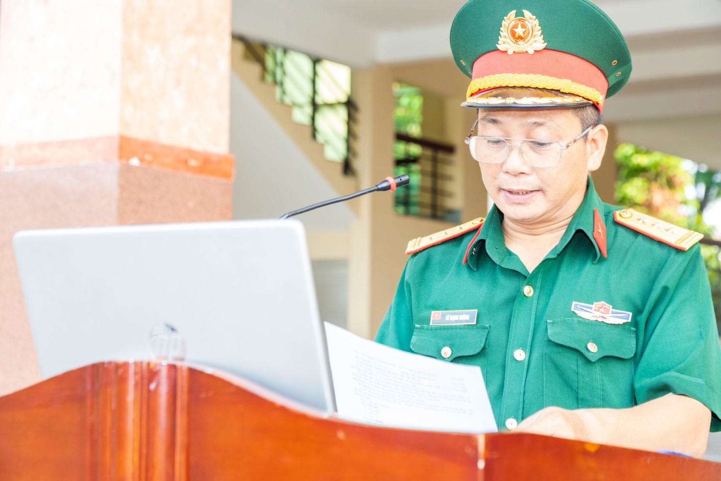 Lễ Khai giảng Khoá học Giáo dục Quốc phòng và An ninh Khoá 420