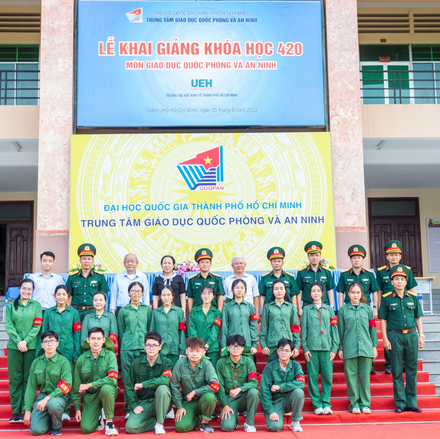 Lễ Khai giảng Khoá học Giáo dục Quốc phòng và An ninh Khoá 420