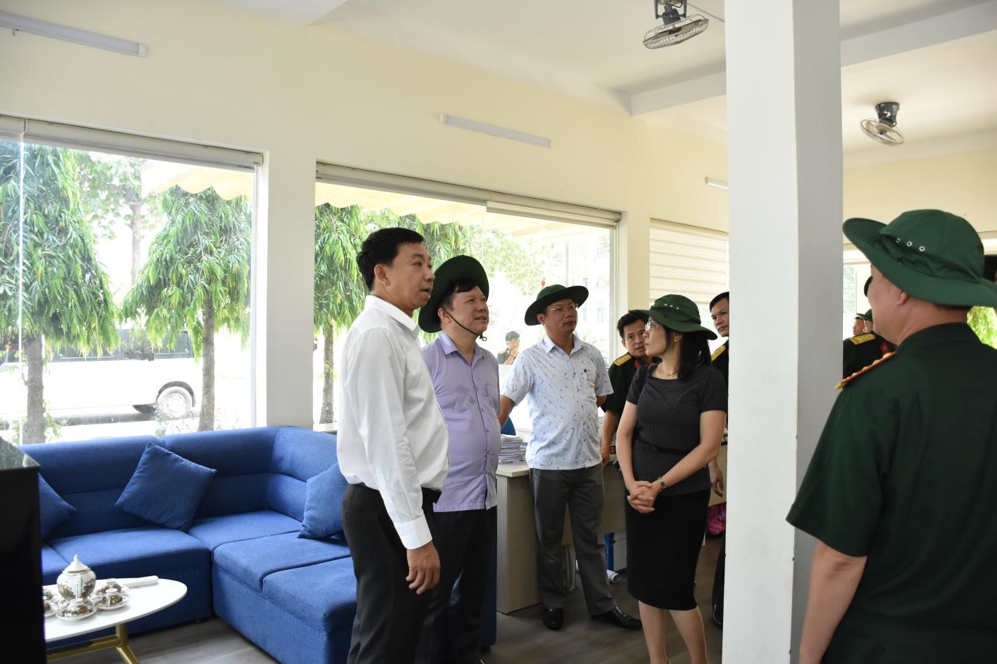 Trung tâm Giáo dục Quốc phòng và An ninh, Đại học Thái Nguyên đến thăm và làm việc với Trung tâm
