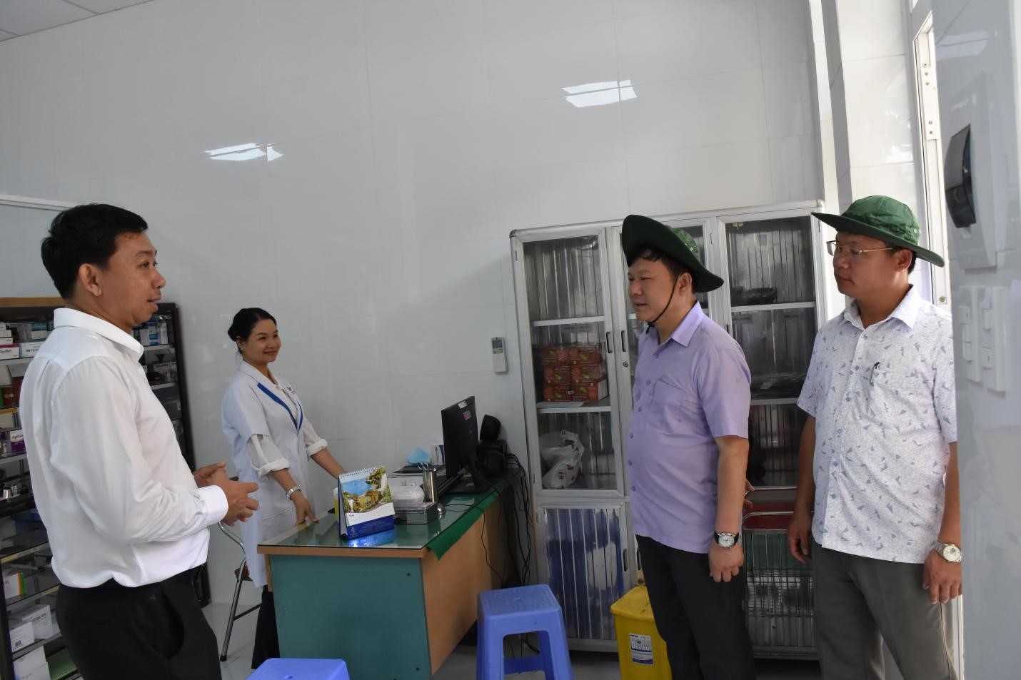 Trung tâm Giáo dục Quốc phòng và An ninh, Đại học Thái Nguyên đến thăm và làm việc với Trung tâm