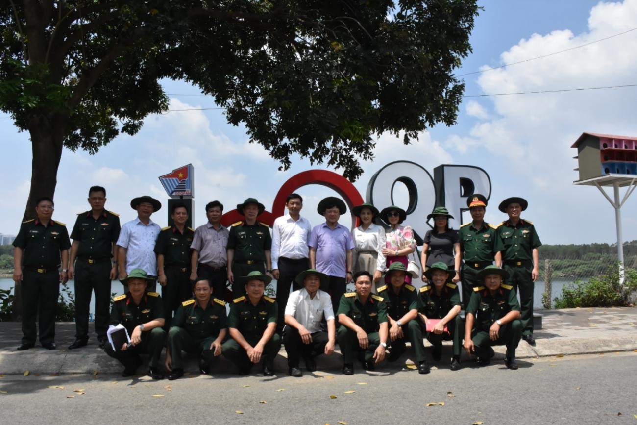 Trung tâm Giáo dục Quốc phòng và An ninh, Đại học Thái Nguyên đến thăm và làm việc với Trung tâm