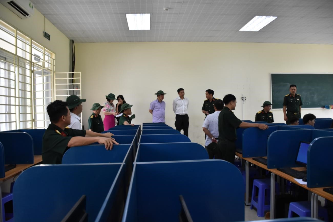 Trung tâm Giáo dục Quốc phòng và An ninh, Đại học Thái Nguyên đến thăm và làm việc với Trung tâm