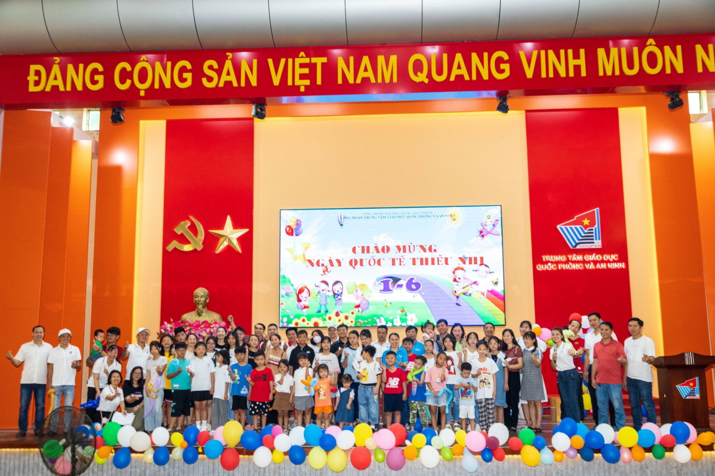 Trung tâm tổ chức chào mừng Ngày Quốc tế Thiếu nhi 01/6/2023