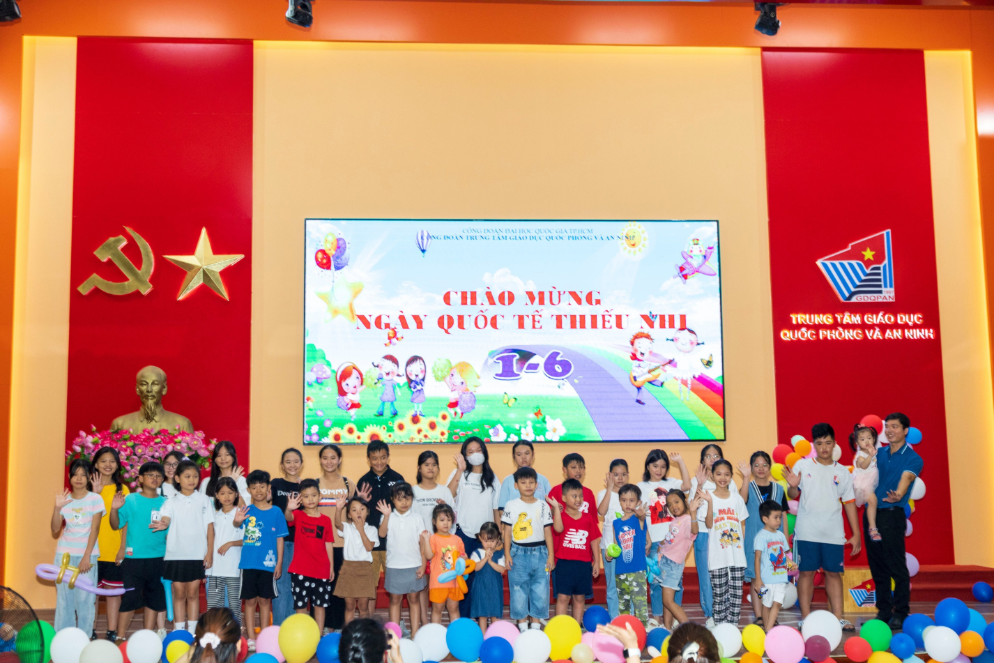 Trung tâm tổ chức chào mừng Ngày Quốc tế Thiếu nhi 01/6/2023