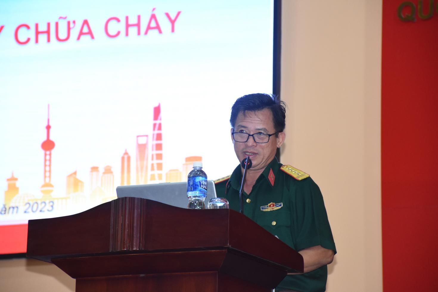 Trung tâm tổ chức huấn luyện và diễn tập về công tác phòng cháy chữa cháy
