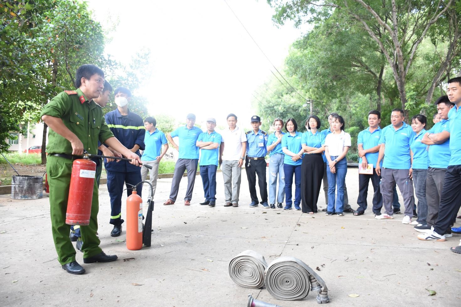 Trung tâm tổ chức huấn luyện và diễn tập về công tác phòng cháy chữa cháy