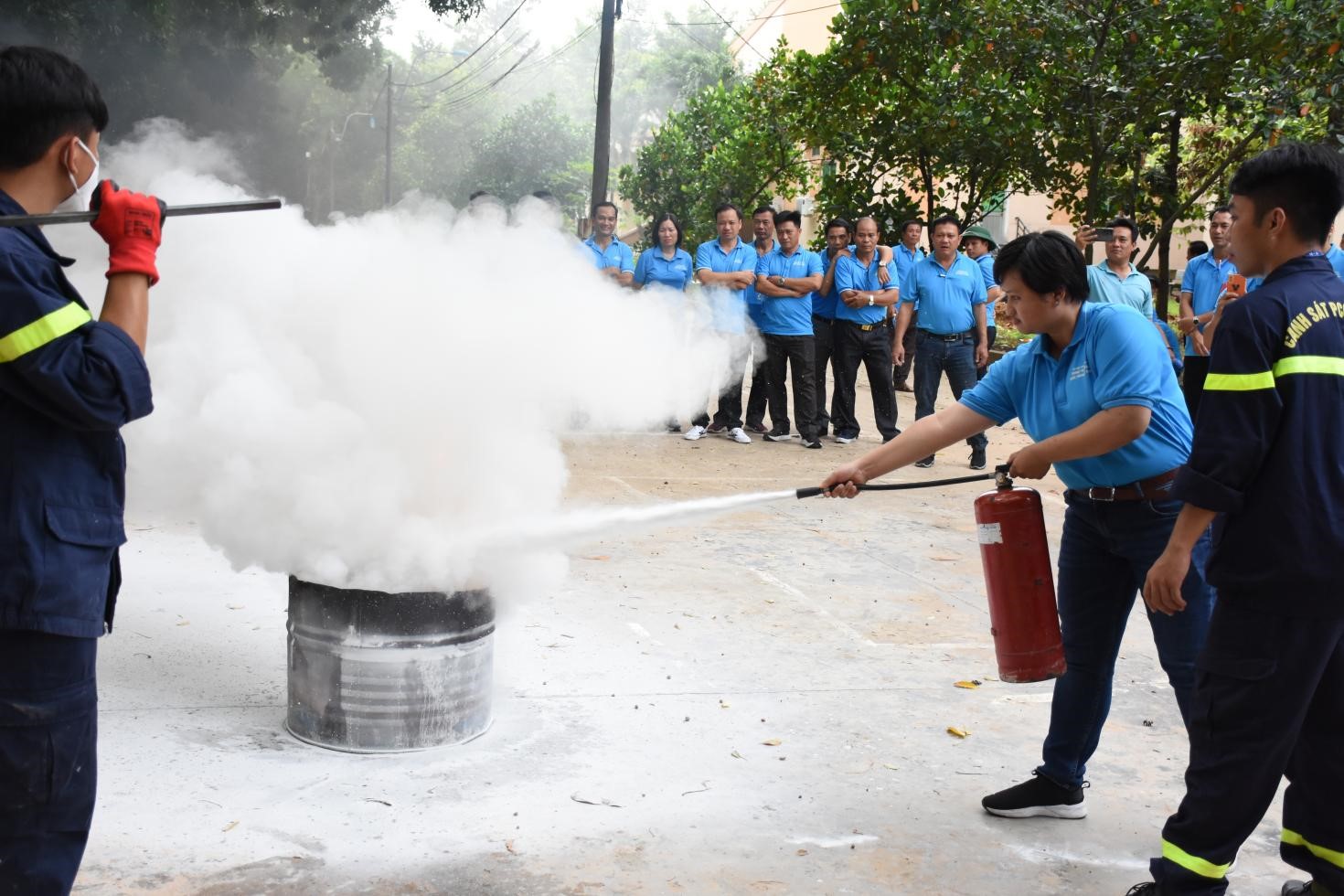 Trung tâm tổ chức huấn luyện và diễn tập về công tác phòng cháy chữa cháy