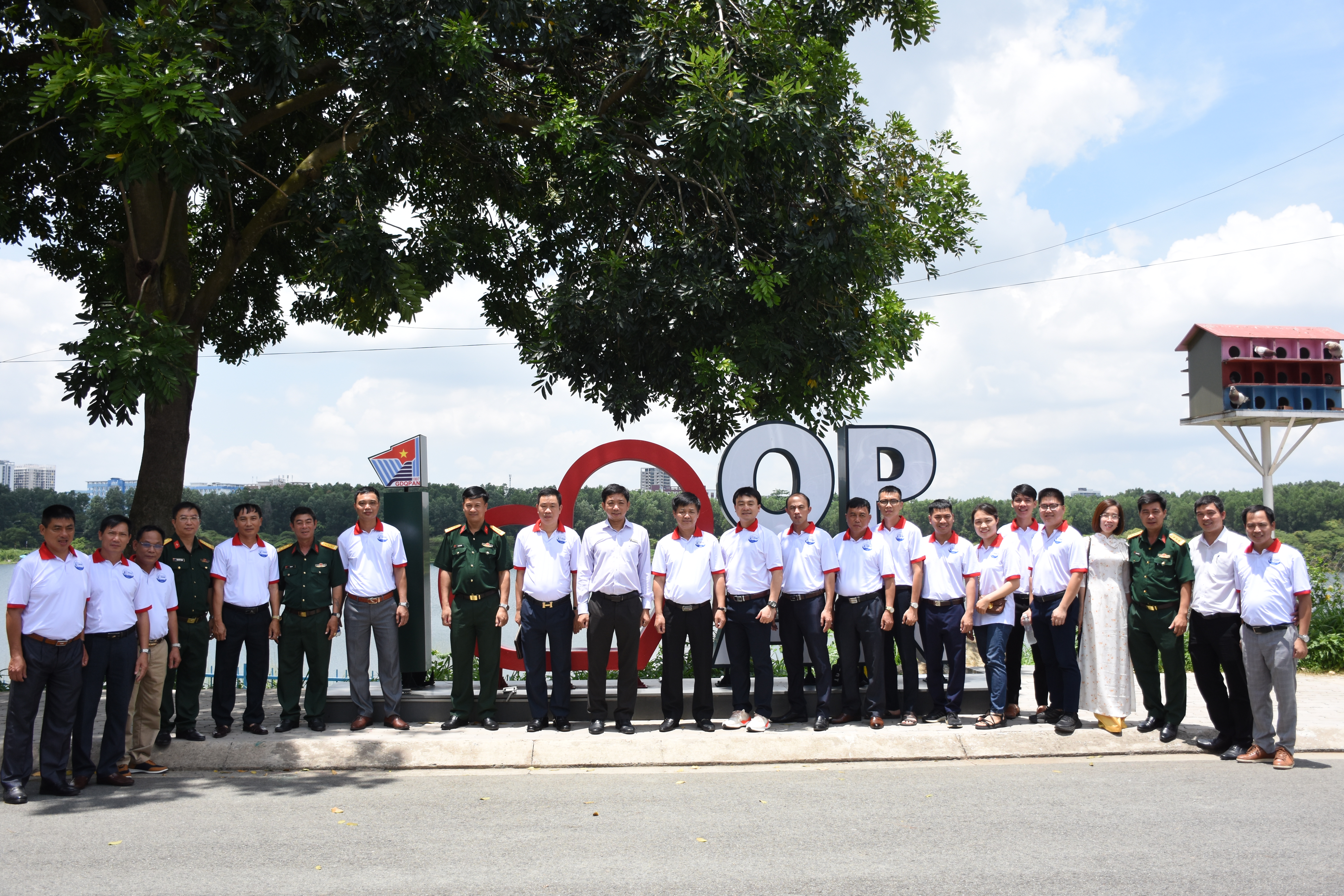 Đoàn công tác Trung tâm Giáo dục Quốc phòng và An ninh Trường Đại học Thuỷ Lợi đến tham quan, học tập thực tế tại Trung tâm Giáo dục Quốc phòng và An ninh Đại học Quốc gia Thành phố Hồ Chí Minh