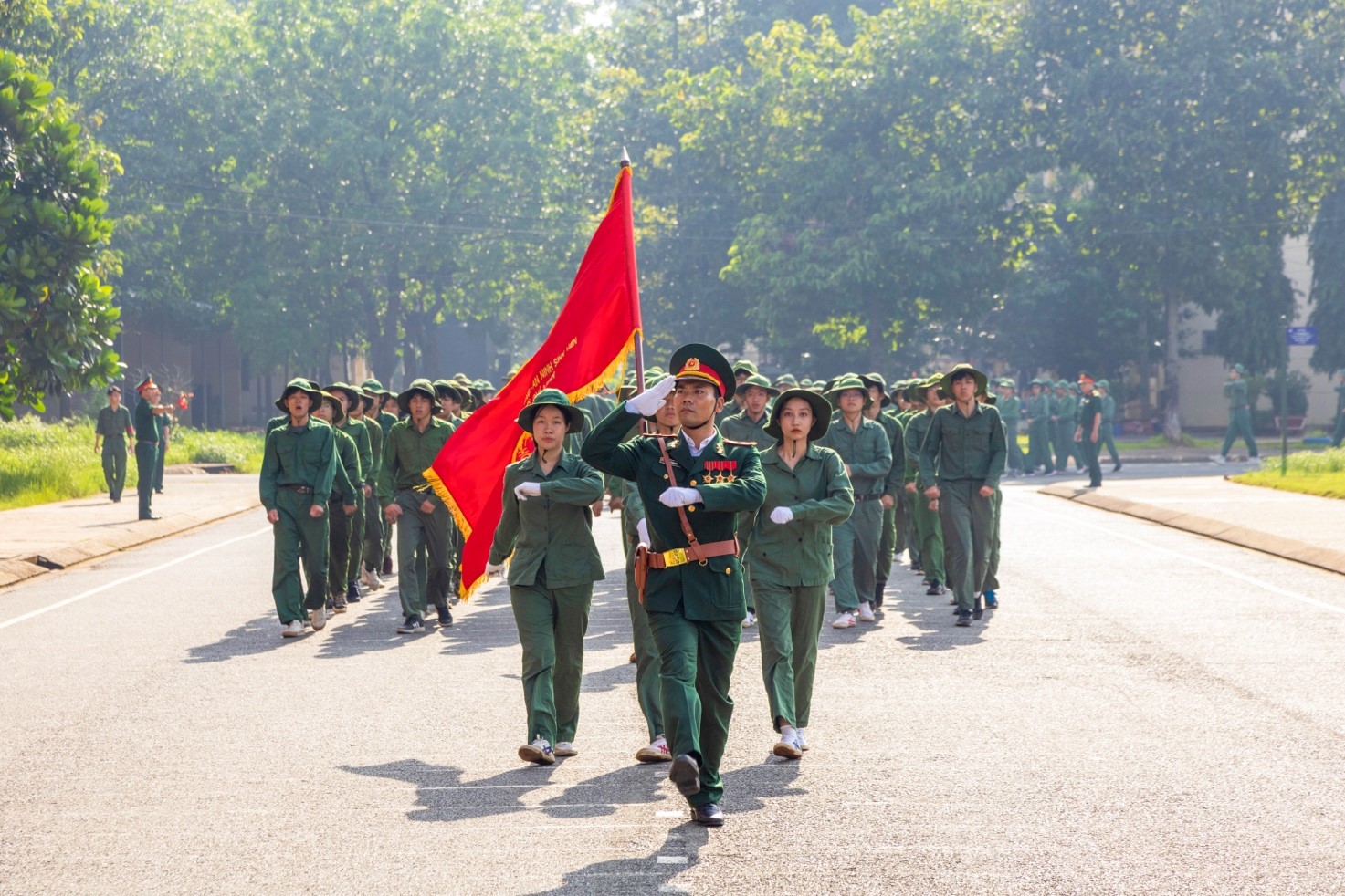 Lễ Bế giảng khoá học Giáo dục Quốc phòng và An ninh Khoá 425