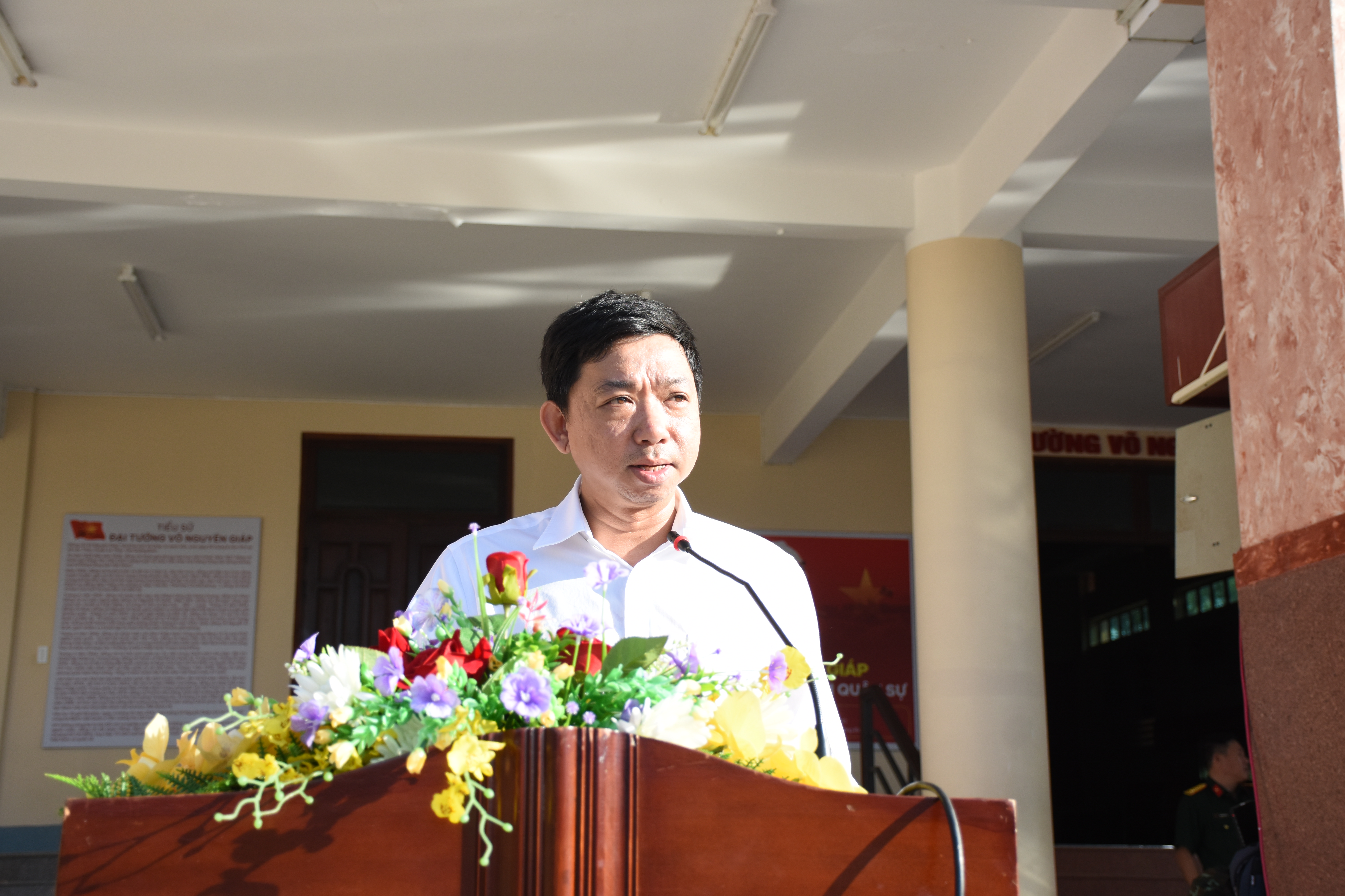 Khai giảng khoá học Giáo dục Quốc phòng và An ninh cho sinh viên Trường Đại học Ngân Hàng Thành phố Hồ Chí Minh
