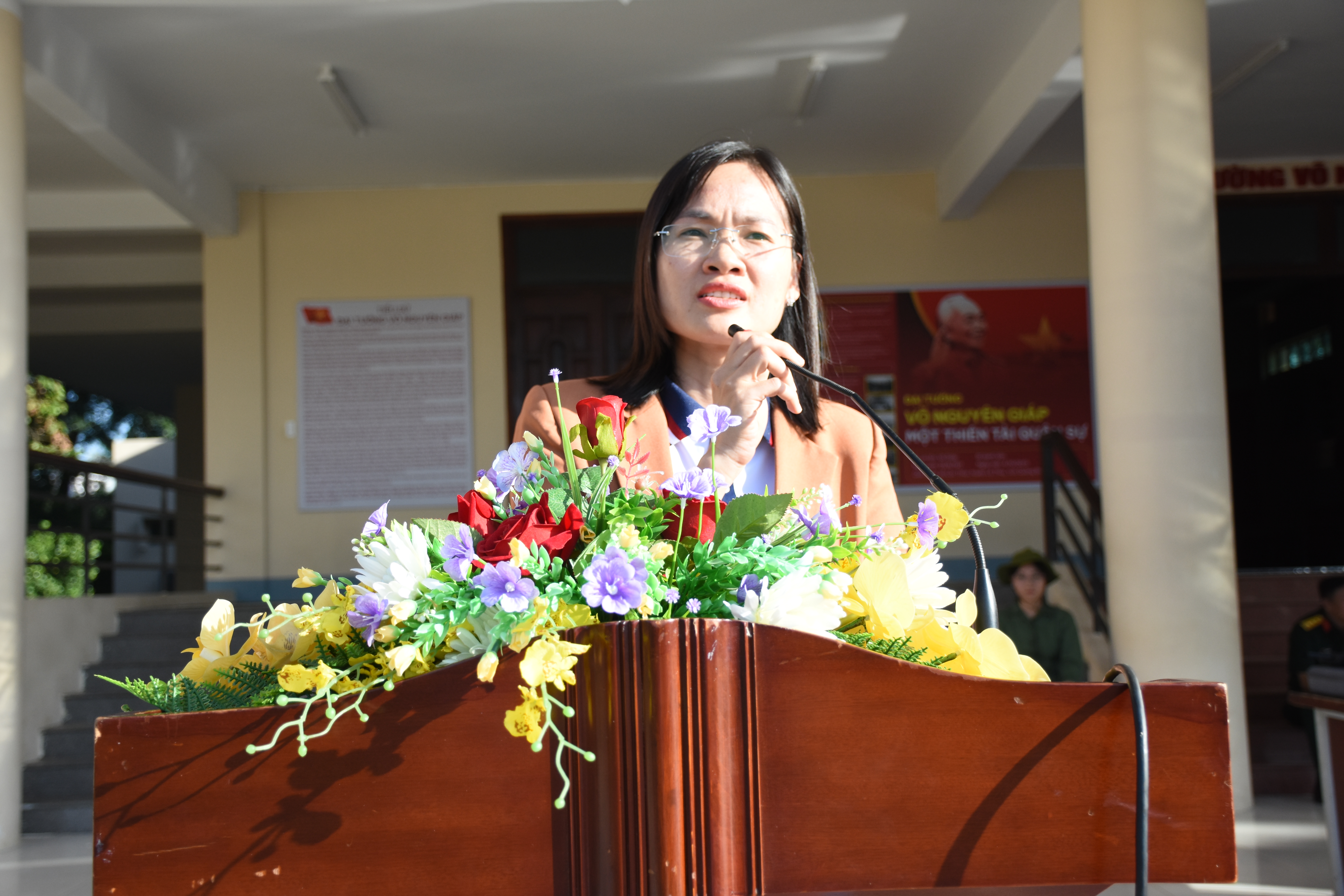 Khai giảng khoá học Giáo dục Quốc phòng và An ninh cho sinh viên Trường Đại học Ngân Hàng Thành phố Hồ Chí Minh