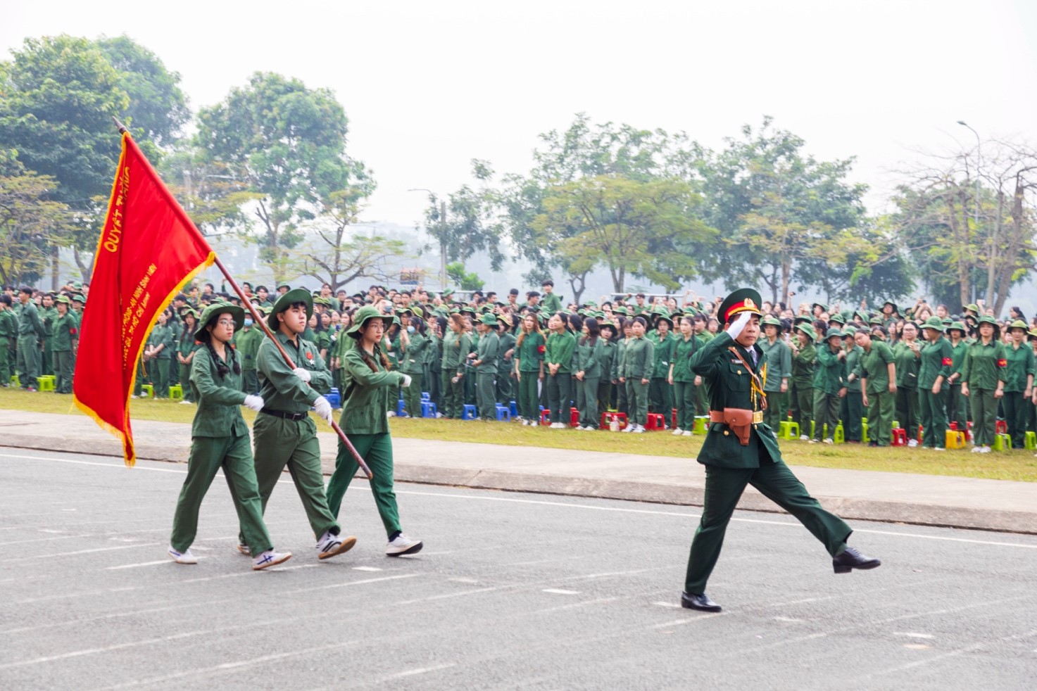 Bế giảng khóa học Giáo dục Quốc phòng và An ninh Khóa 427