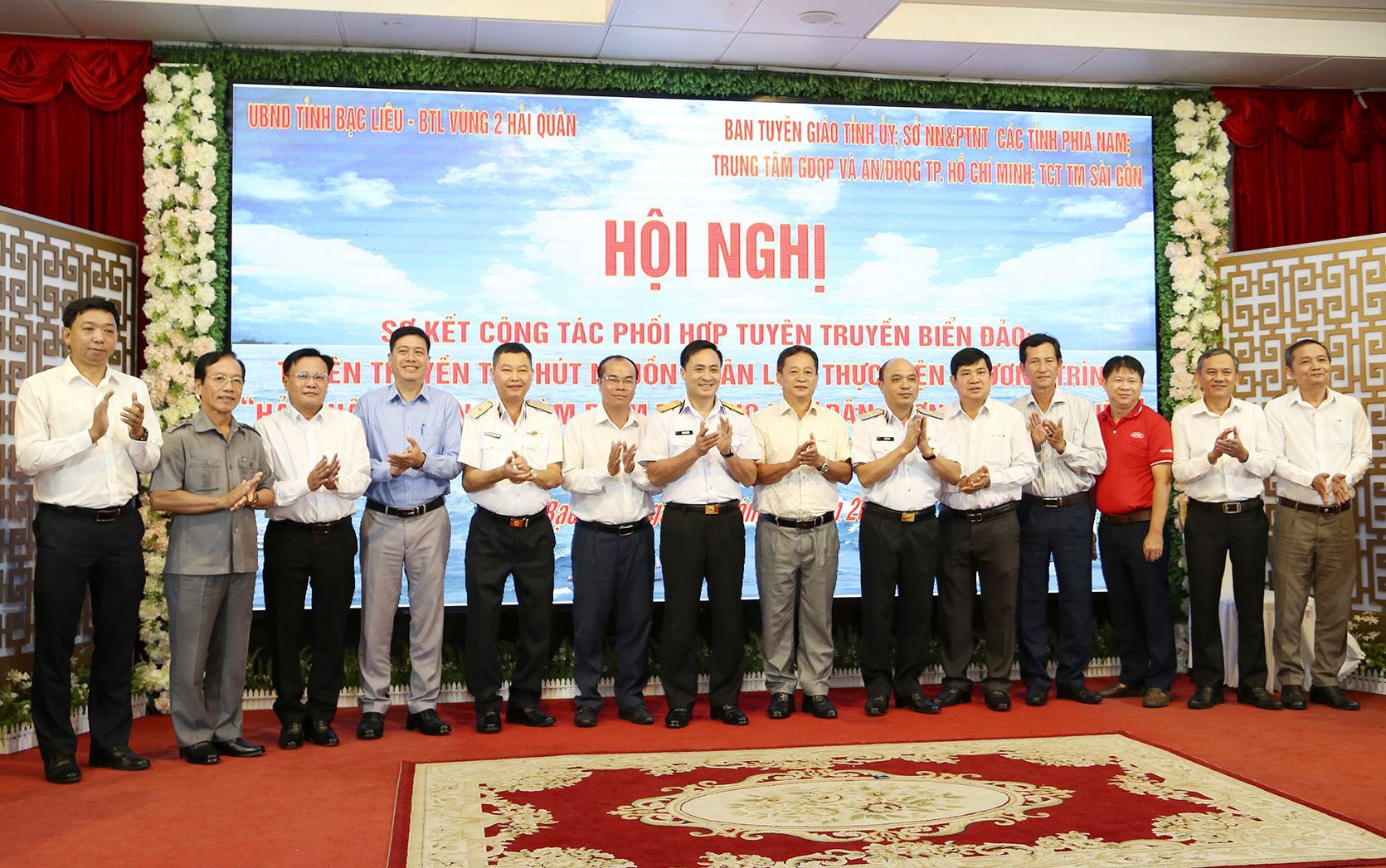 Vùng 2 và các địa phương, đơn vị phối hợp đẩy mạnh công tác tuyên truyền biển, đảo