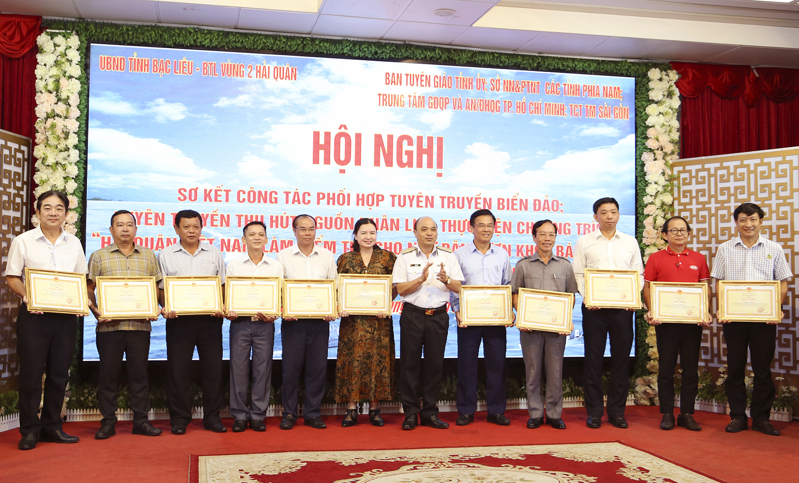 Vùng 2 và các địa phương, đơn vị phối hợp đẩy mạnh công tác tuyên truyền biển, đảo