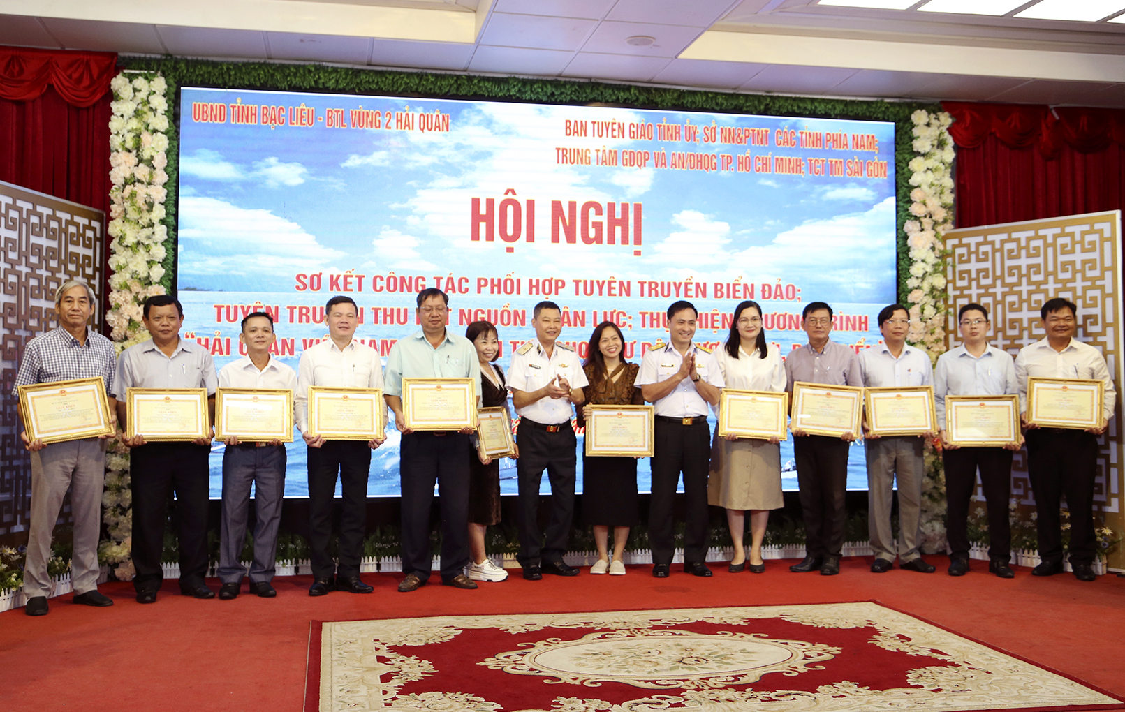 Vùng 2 và các địa phương, đơn vị phối hợp đẩy mạnh công tác tuyên truyền biển, đảo