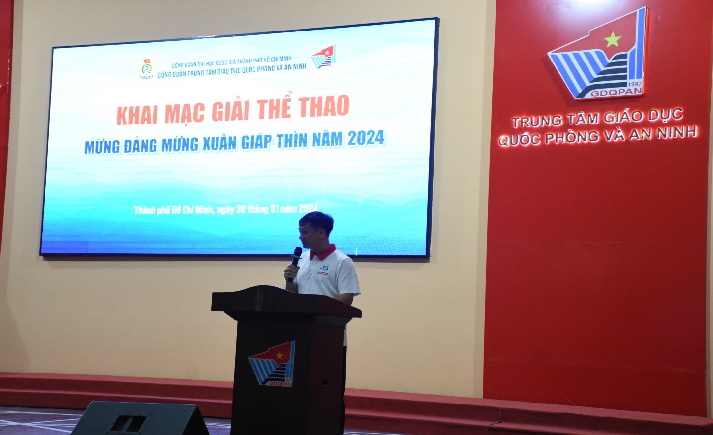 Công đoàn Trung tâm GDQPAN: Sôi nổi nhiều hoạt động thiết thực, ý nghĩa mừng Đảng, mừng Xuân Giáp Thìn 2024