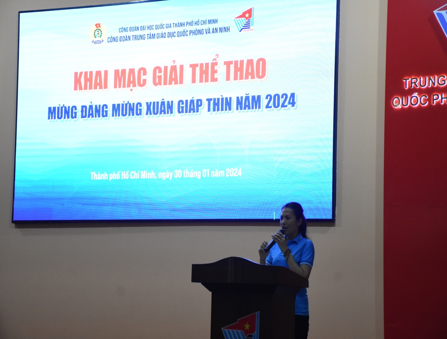 Công đoàn Trung tâm GDQPAN: Sôi nổi nhiều hoạt động thiết thực, ý nghĩa mừng Đảng, mừng Xuân Giáp Thìn 2024