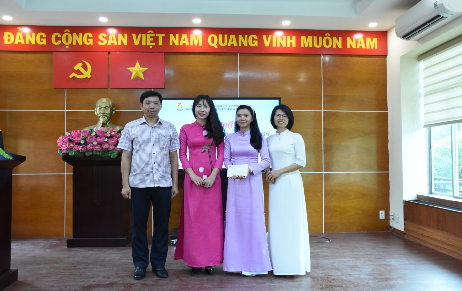 Phụ nữ Trung tâm GDQPAN: Không ngừng phát huy vai trò, đẩy mạnh thực hiện phong trào thi đua