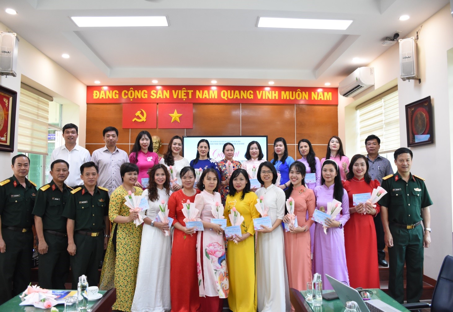 Phụ nữ Trung tâm GDQPAN: Không ngừng phát huy vai trò, đẩy mạnh thực hiện phong trào thi đua