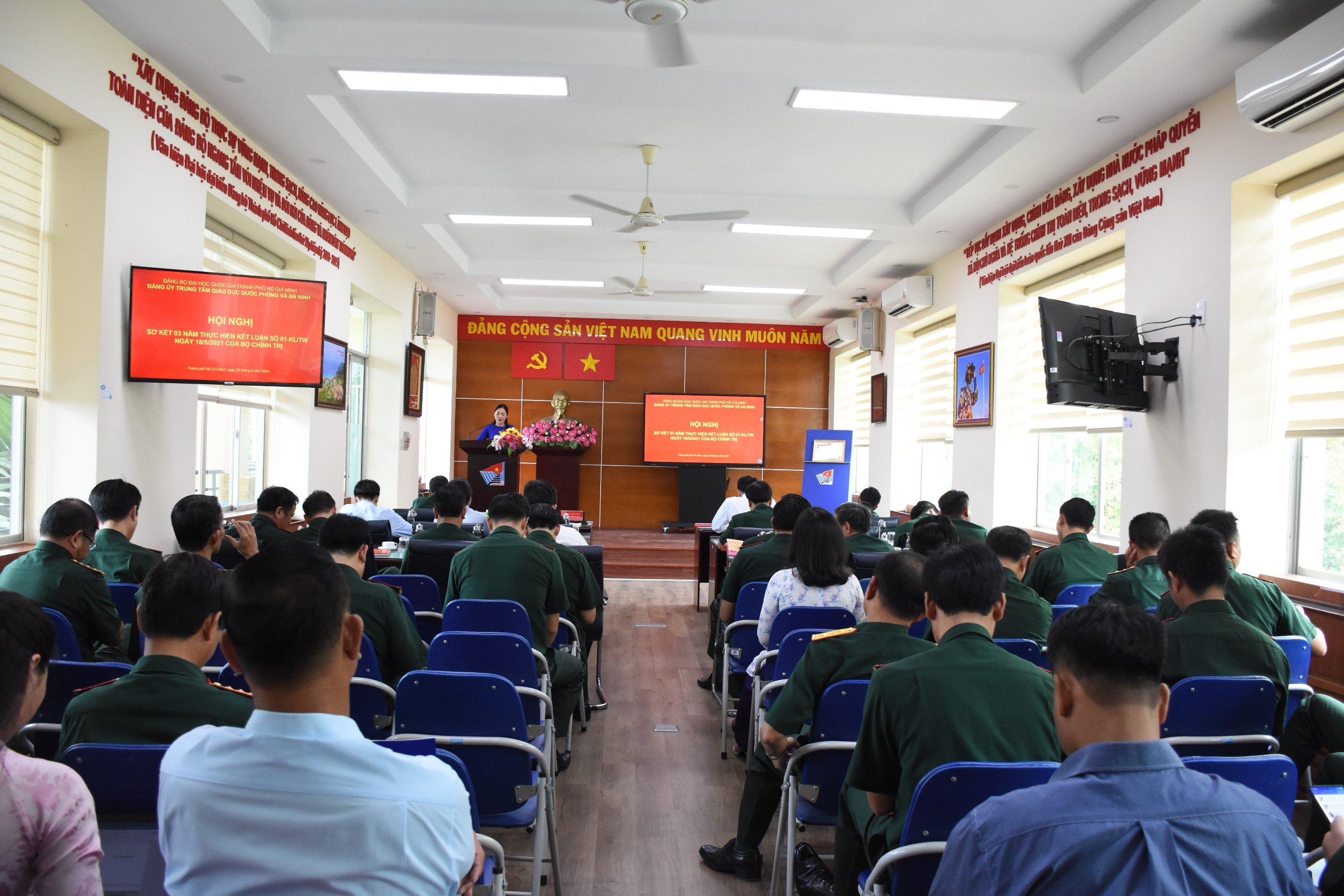 Hội nghị Sơ kết 03 năm thực hiện Kết luận số 01-KL/TW ngày 18/5/2021 của Bộ Chính trị