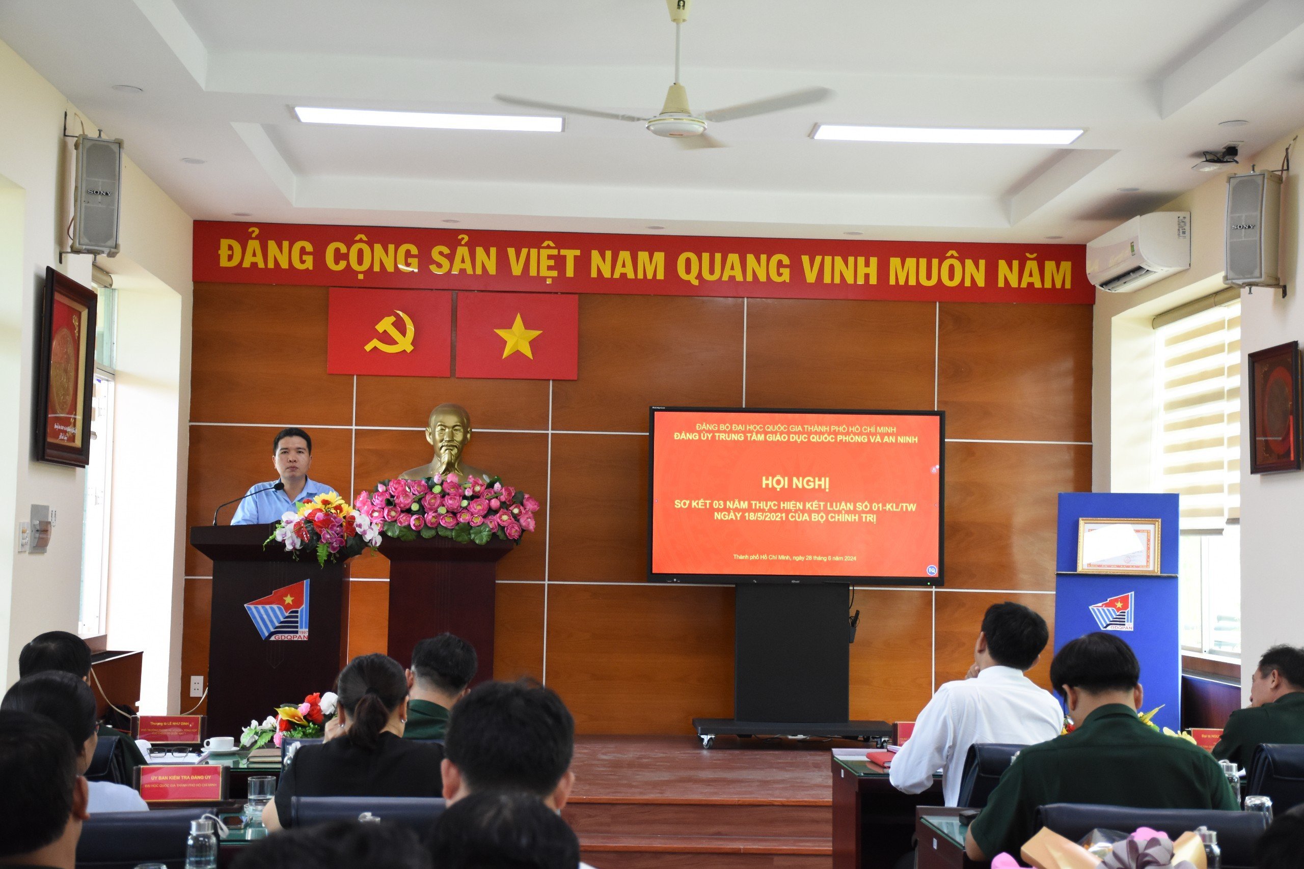Hội nghị Sơ kết 03 năm thực hiện Kết luận số 01-KL/TW ngày 18/5/2021 của Bộ Chính trị