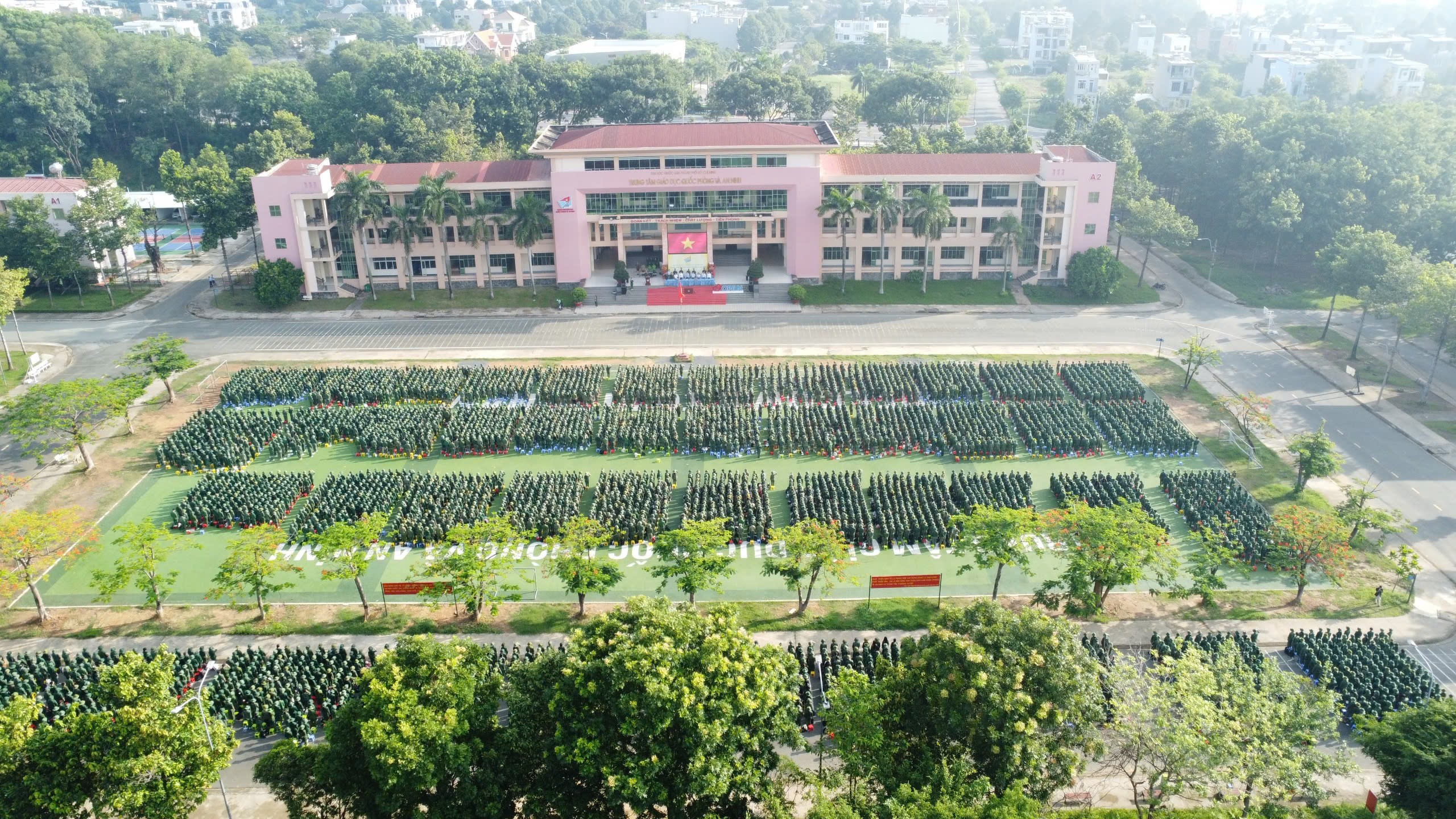 Trung tâm Giáo dục Quốc phòng và An ninh Tổ chức Lễ Bế giảng Giáo dục quốc phòng và an ninh khoá 450
