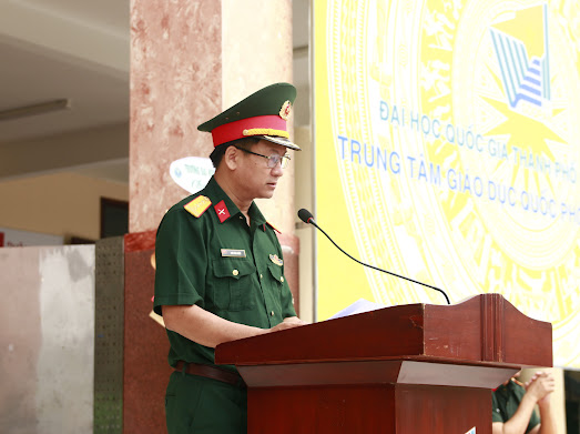 Trung tâm Giáo dục Quốc phòng và An ninh Tổ chức Lễ Bế giảng Giáo dục quốc phòng và an ninh khoá 450