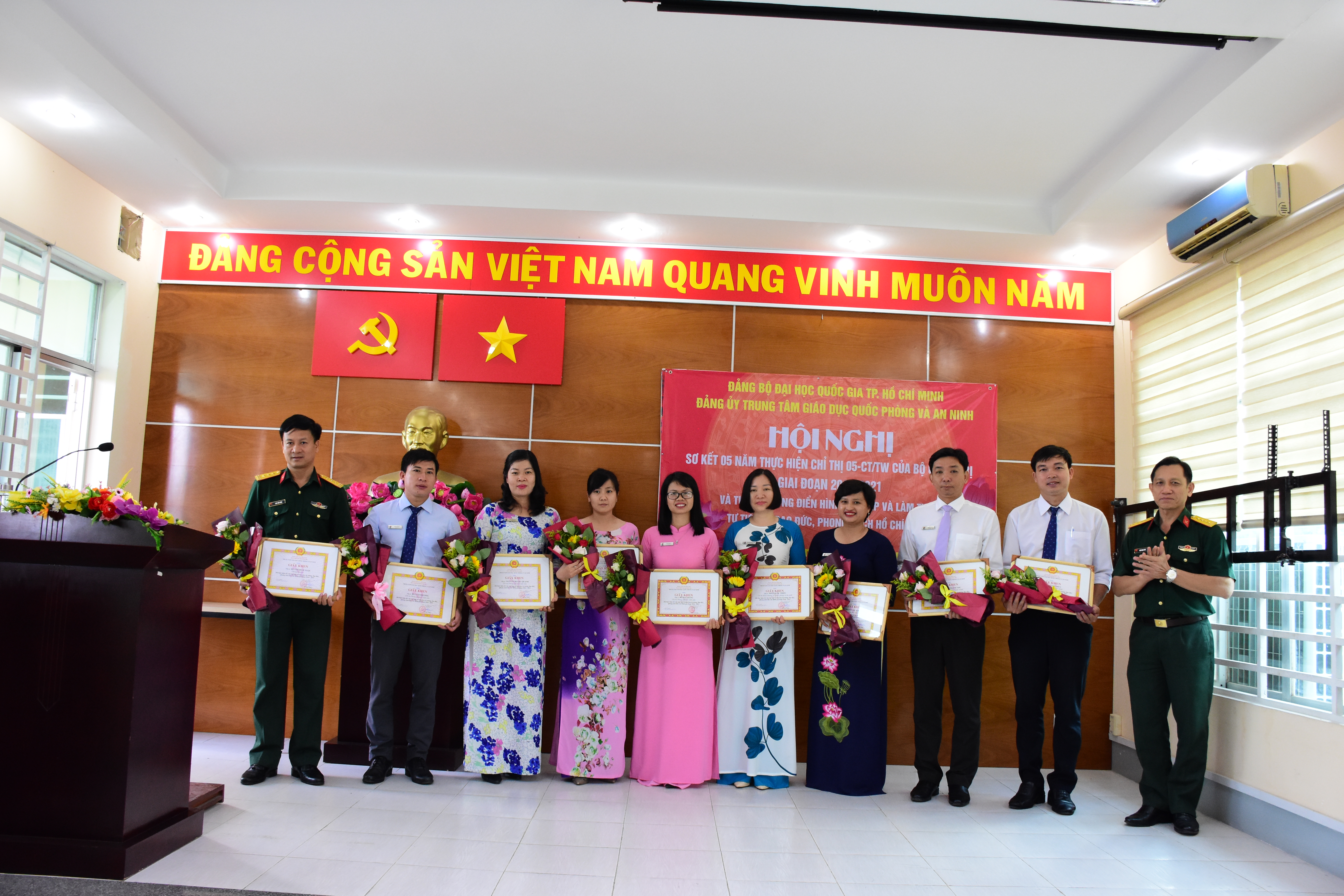 SƠ KẾT 5 NĂM THỰC HIỆN CHỈ THỊ SỐ 05 CỦA BỘ CHÍNH TRỊ