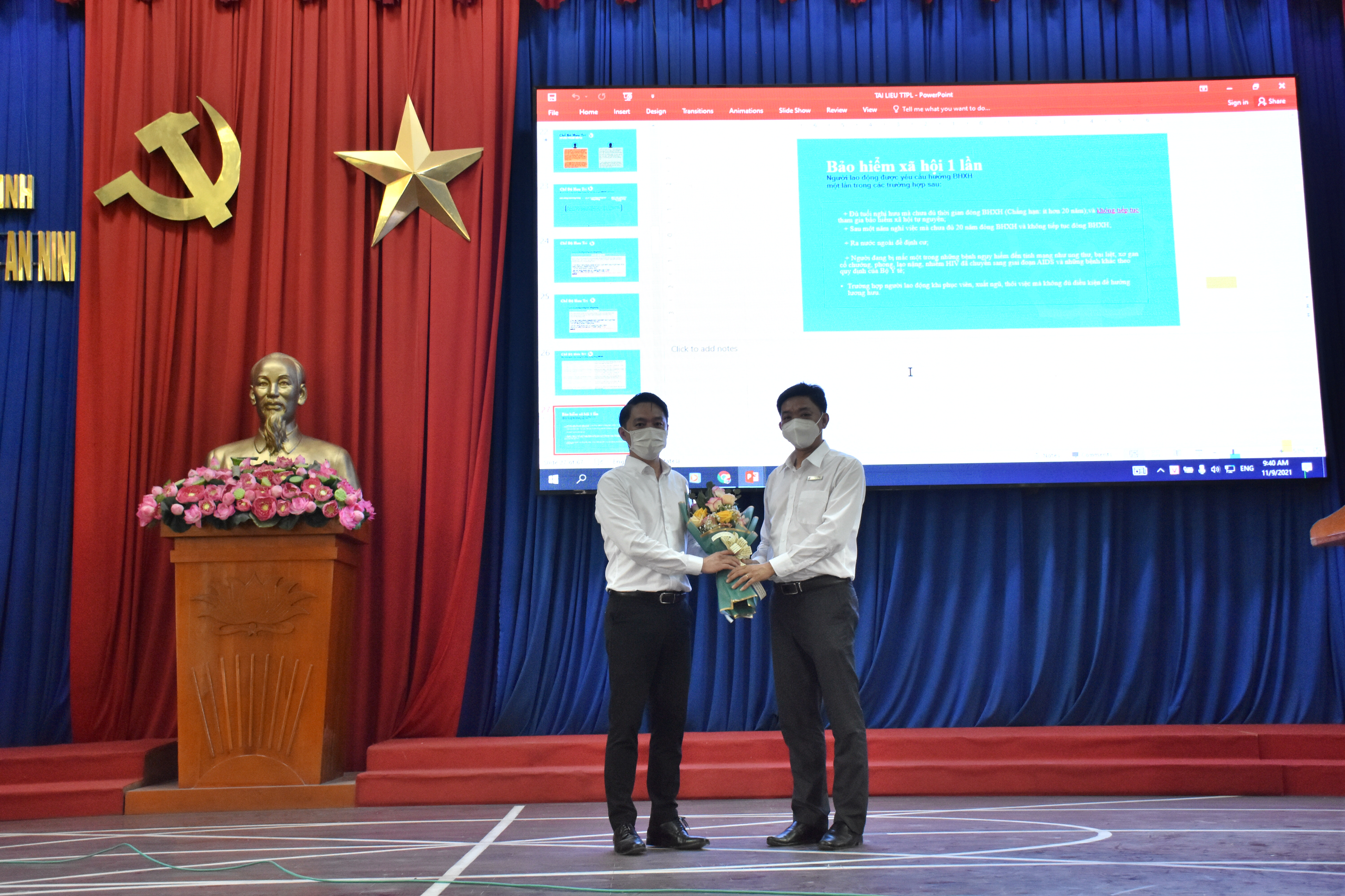 TRUNG TÂM GIÁO DỤC QUỐC PHÒNG VÀ AN NINH ĐHQG-HCM TỔ CHỨC HỘI NGHỊ TUYÊN TRUYỀN, PHỔ BIẾN PHÁP LUẬT